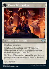 Distracting Geist // Clever Distraction (VOW-009) - Innistrad: Crimson Vow: (Double Faced Transform) [Uncommon]