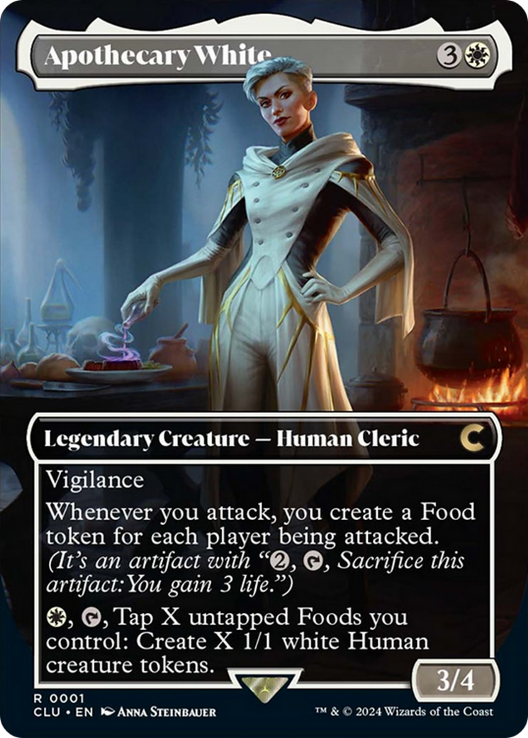 Apothecary White (CLU-001) - Ravnica: Clue Edition (Borderless) [Rare]