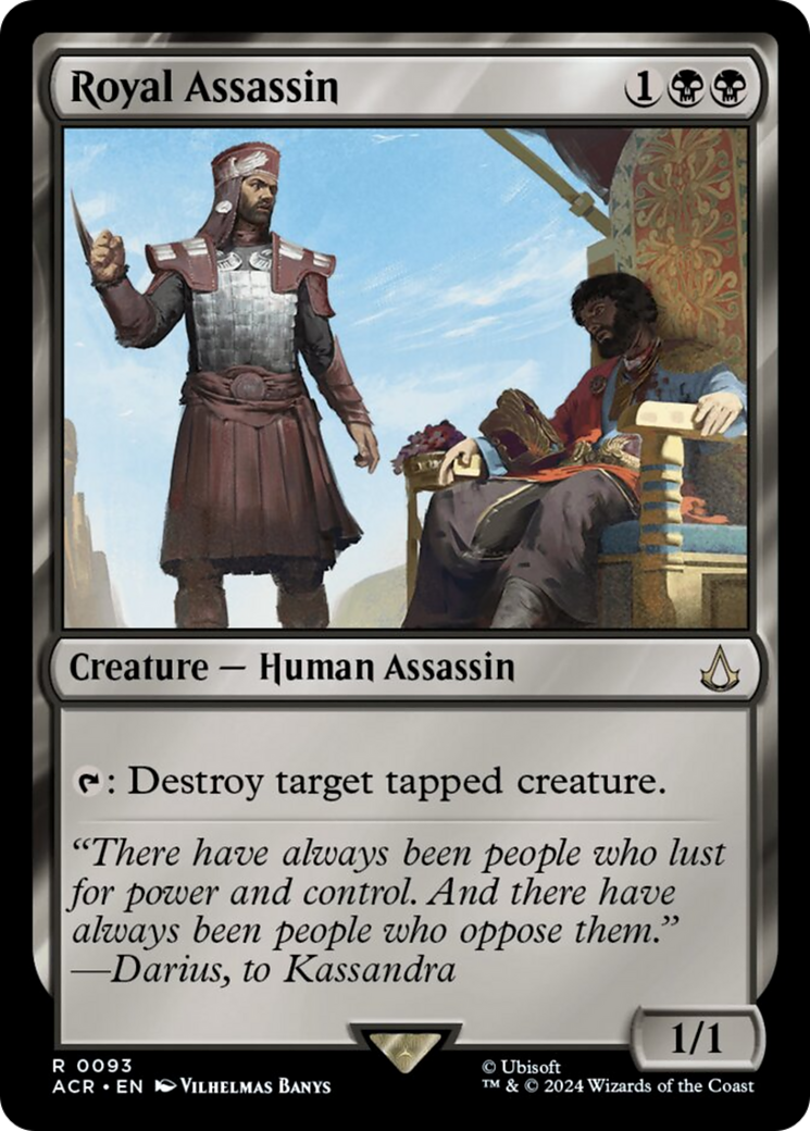 Royal Assassin (ACR-093) - Assassin's Creed Foil [Rare]