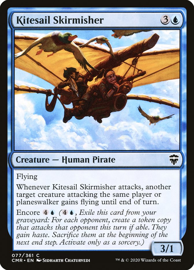 Kitesail Skirmisher (CMR-077) - Commander Legends [Common]