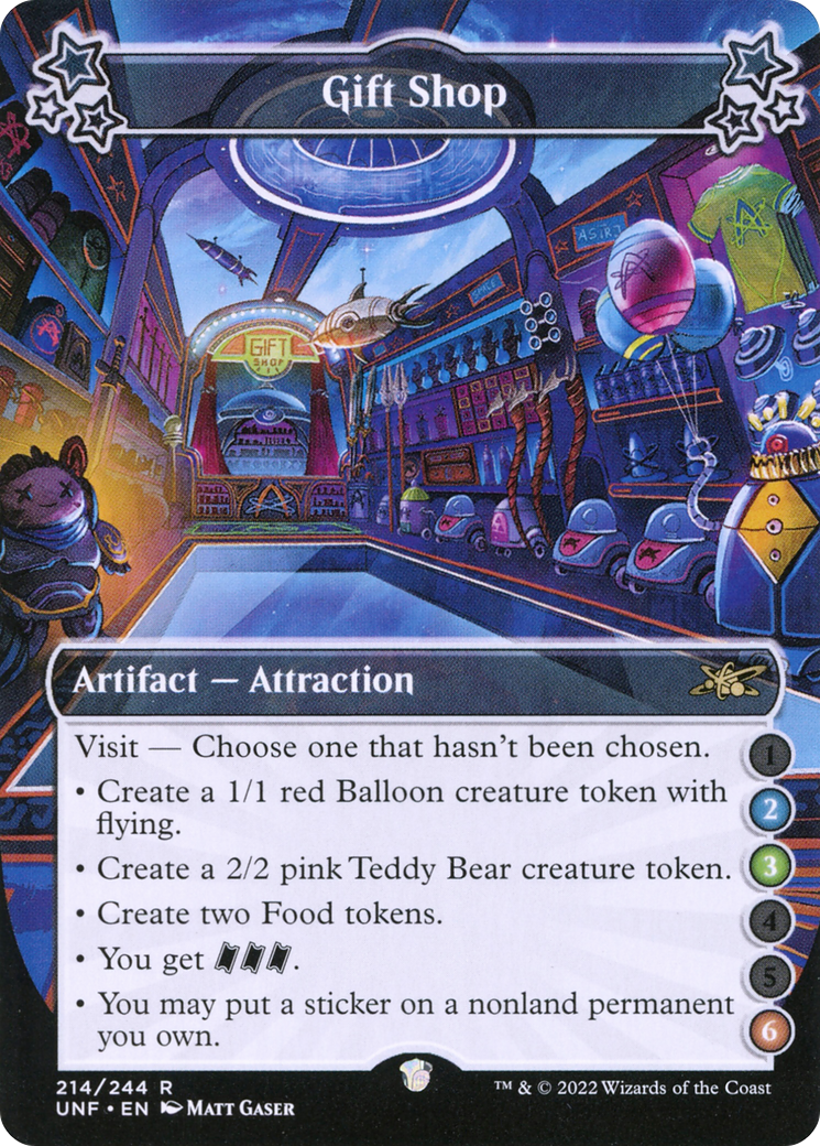 Gift Shop (UNF-214A) - Unfinity Foil [Rare]