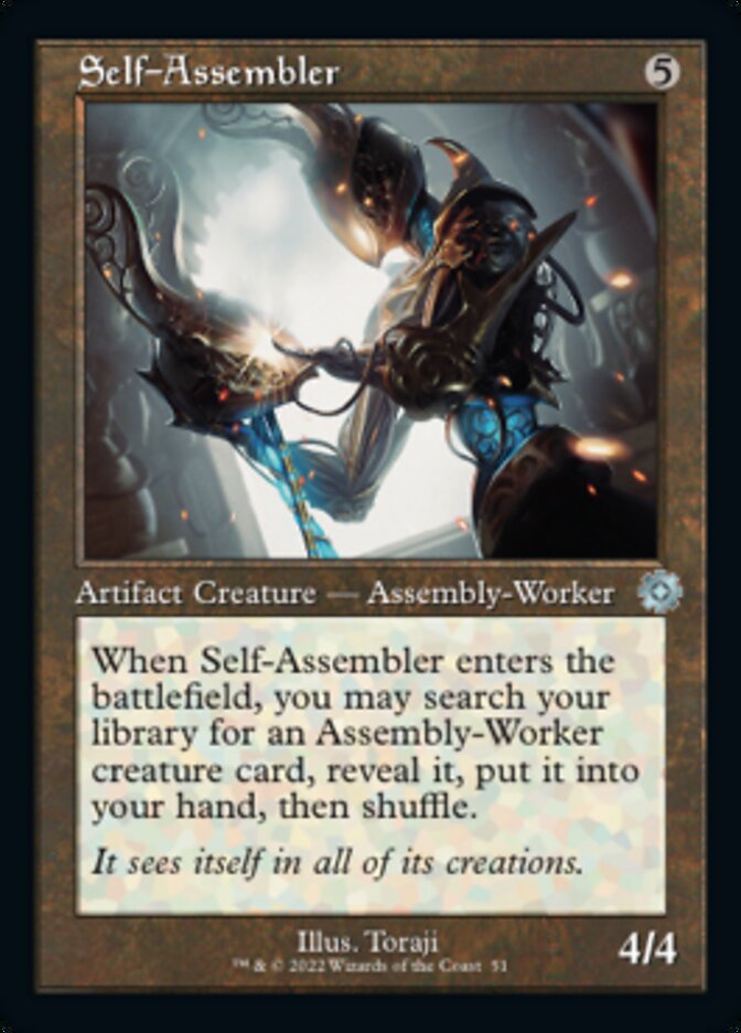 Self-Assembler (BRR-051) - The Brothers' War Retro Artifacts [Uncommon] Retro Frame