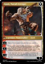 Ajani, Nacatl Pariah // Ajani, Nacatl Avenger (MH3-237) - Modern Horizons 3 Foil [Mythic]