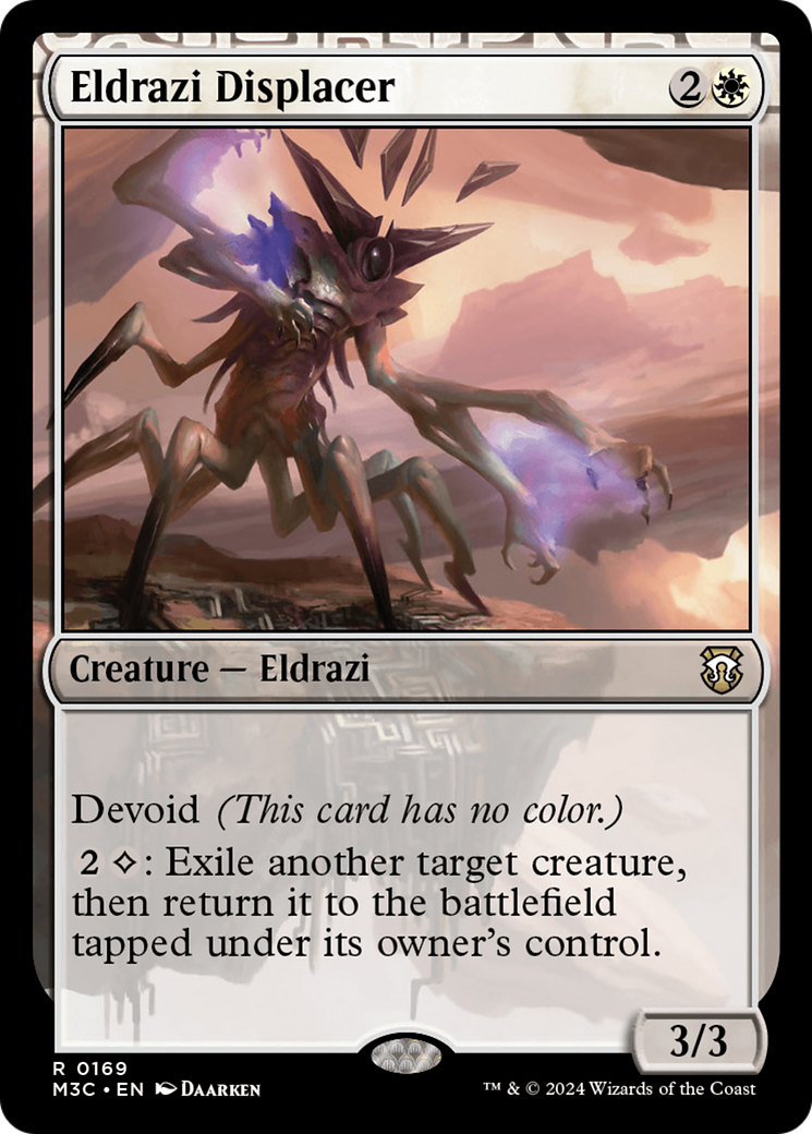 Eldrazi Displacer (M3C-169) - Modern Horizons 3 Commander Foil [Rare]