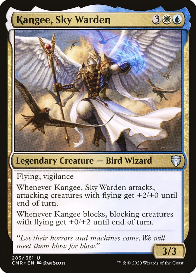 Kangee, Sky Warden (CMR-283) - Commander Legends [Uncommon]