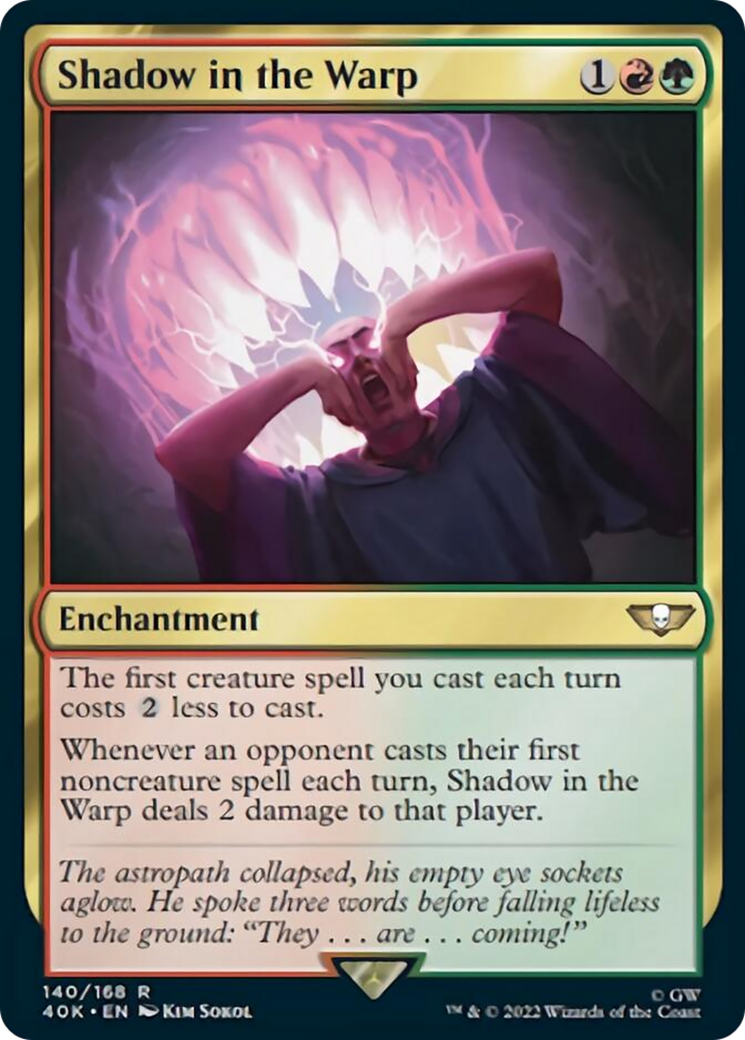 Shadow in the Warp (40K-140) - Warhammer 40,000 Commander [Rare]