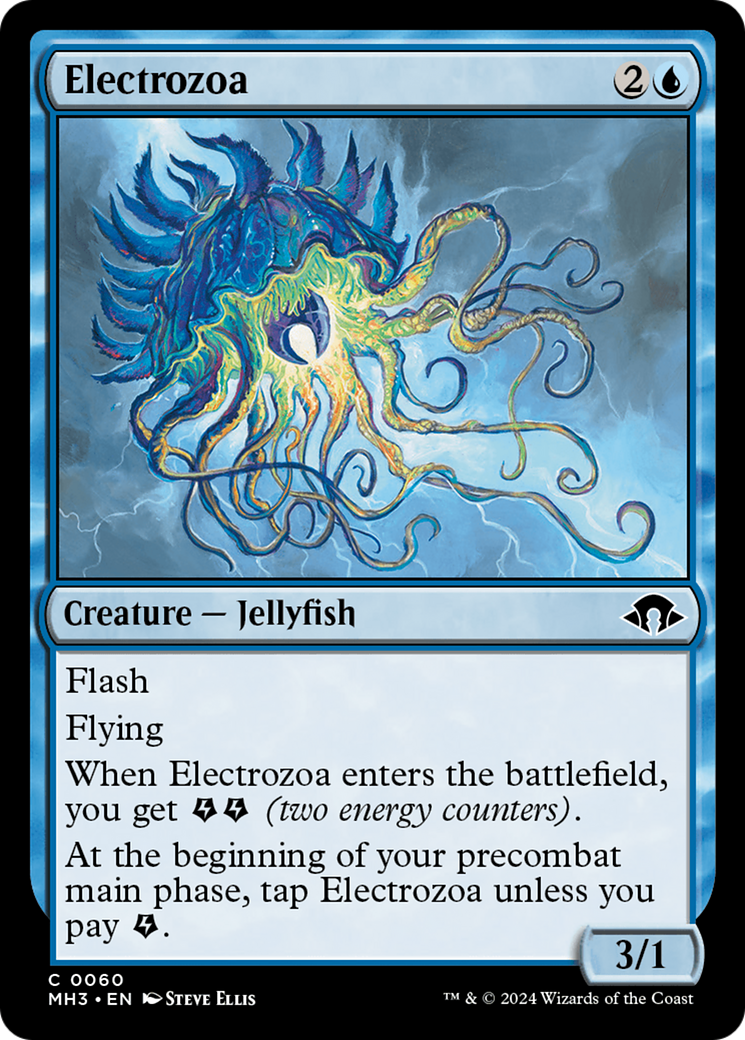 Electrozoa (MH3-060) - Modern Horizons 3 Foil [Common]