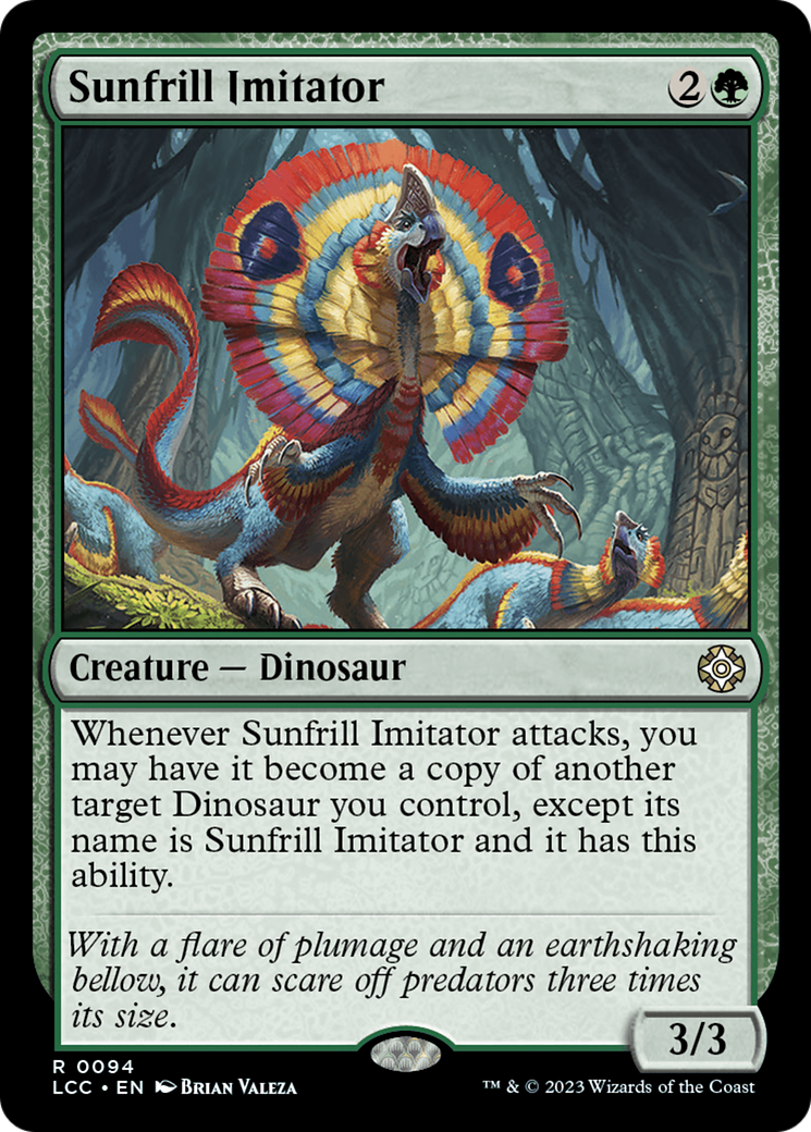 Sunfrill Imitator (LCC-094) - The Lost Caverns of Ixalan Commander [Rare]