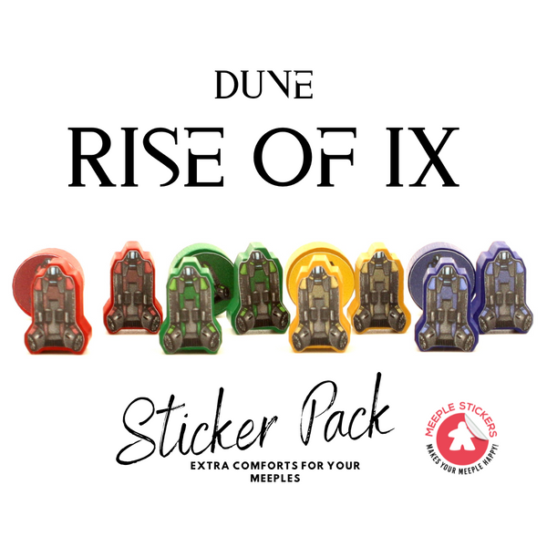 MeepleStickers: Dune Rise of IX Sticker Set