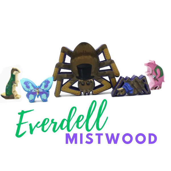 MeepleStickers: Everdell - Mistwood