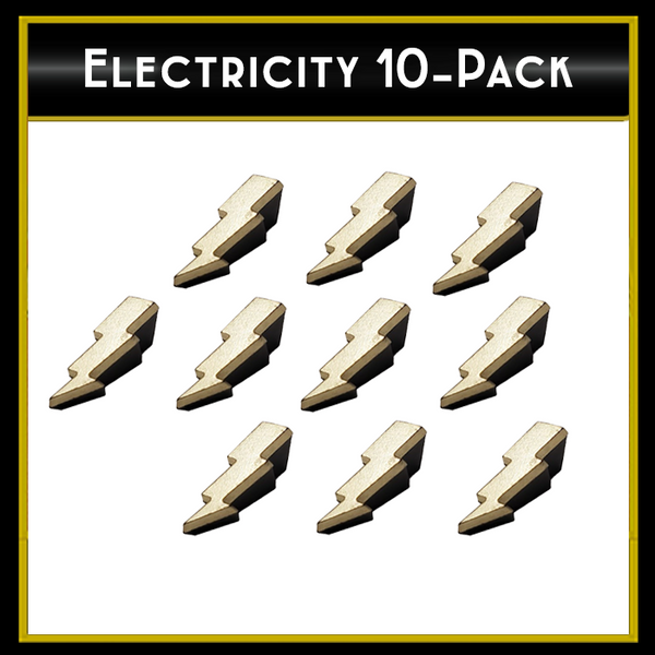 Top Shelf Gamer - Electricity/Lightning Bolt (set of 10)