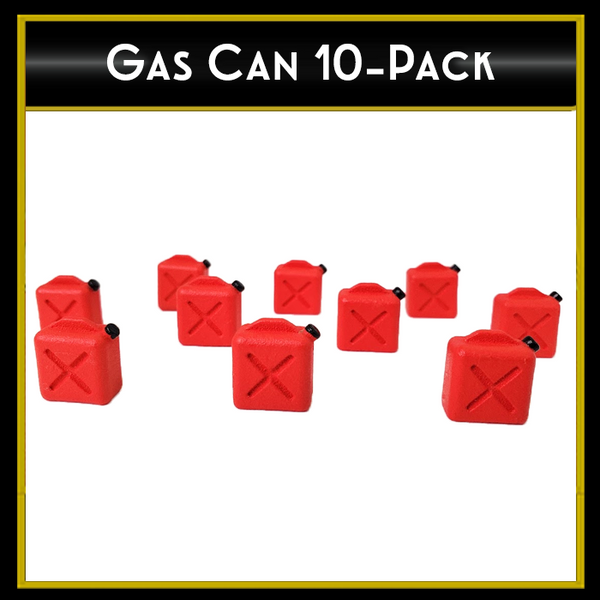 Top Shelf Gamer - Gas Can (set of 10)