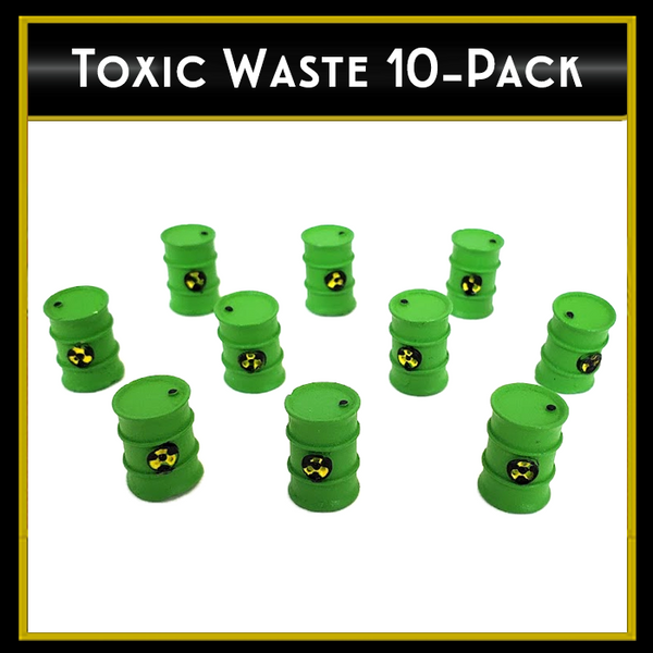 Top Shelf Gamer - Barrel of Toxic Waste (set of 10)