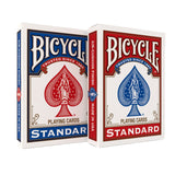 Bicycle Playing Cards - Poker Size (Red or Blue Single-Pack)