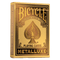 Bicycle Playing Cards - Metalluxe Holiday Gold