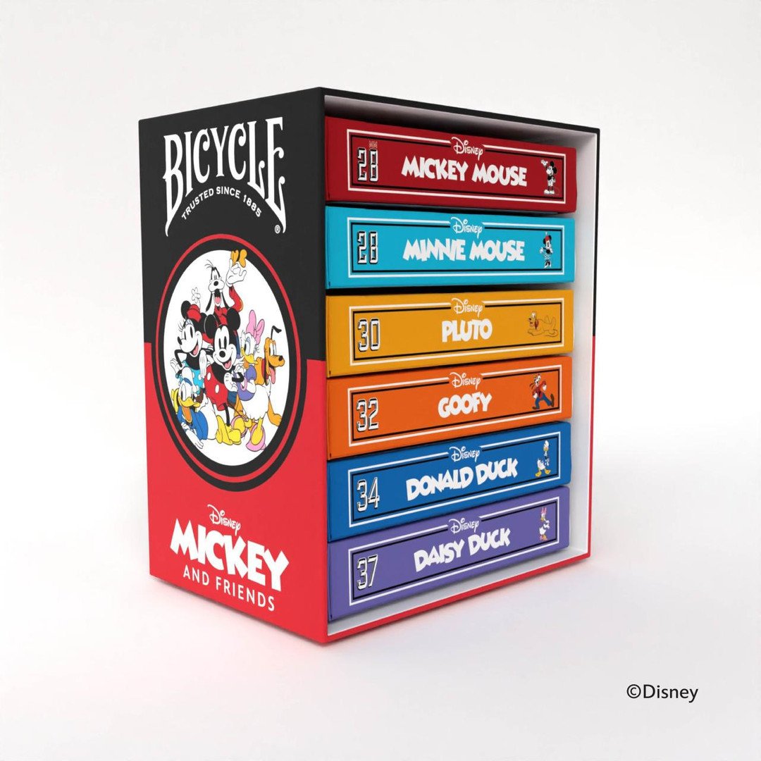 Bicycle Playing Cards - Disney: Mickey and Friends Box Set