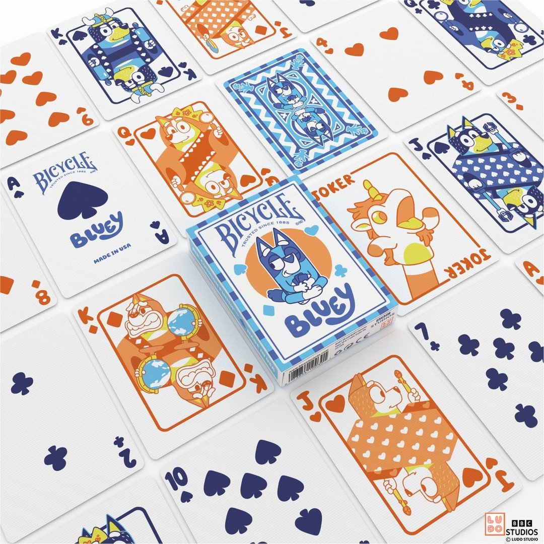 Bicycle Playing Cards - Bluey