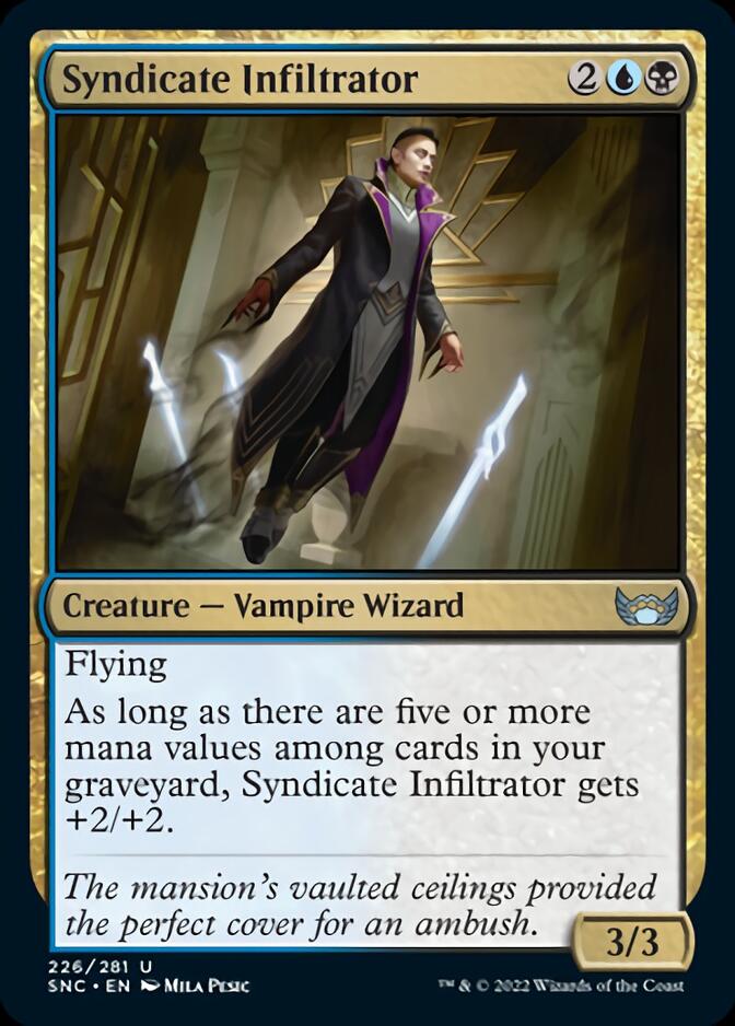 Syndicate Infiltrator (SNC-226) - Streets of New Capenna [Uncommon]