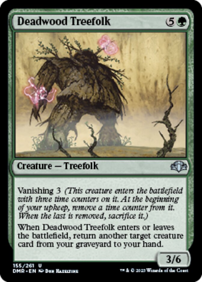 Deadwood Treefolk (DMR-155) - Dominaria Remastered [Uncommon]