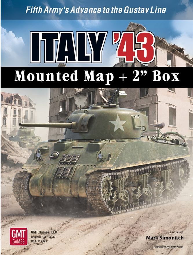 Italy '43 Box + Mounted Map *PRE-ORDER*