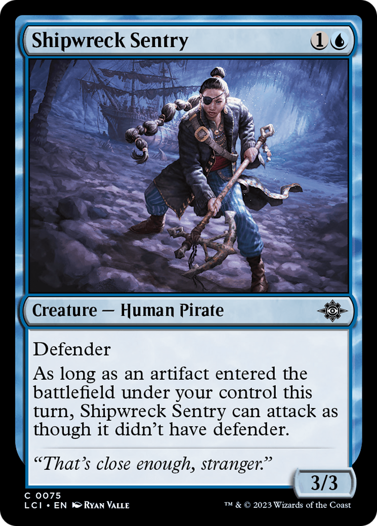Shipwreck Sentry (LCI-075) - The Lost Caverns of Ixalan [Common]