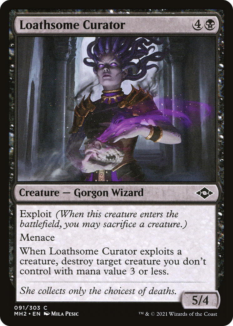 Loathsome Curator (MH2-091) - Modern Horizons 2 [Common]