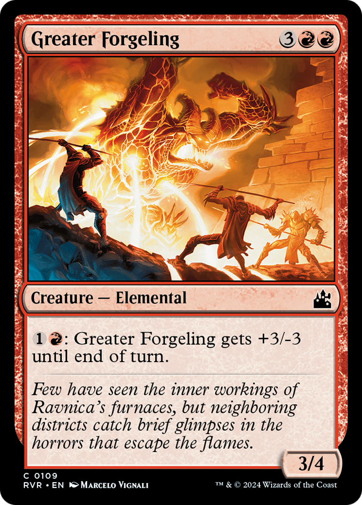 Greater Forgeling (RVR-109) - Ravnica Remastered [Common]