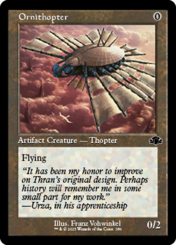 Ornithopter (DMR-386) - Dominaria Remastered [Common]