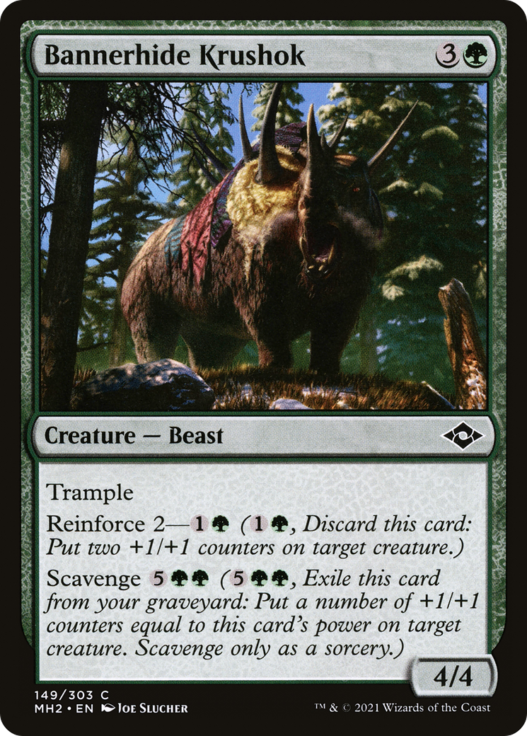 Bannerhide Krushok (MH2-149) - Modern Horizons 2 Foil [Common]