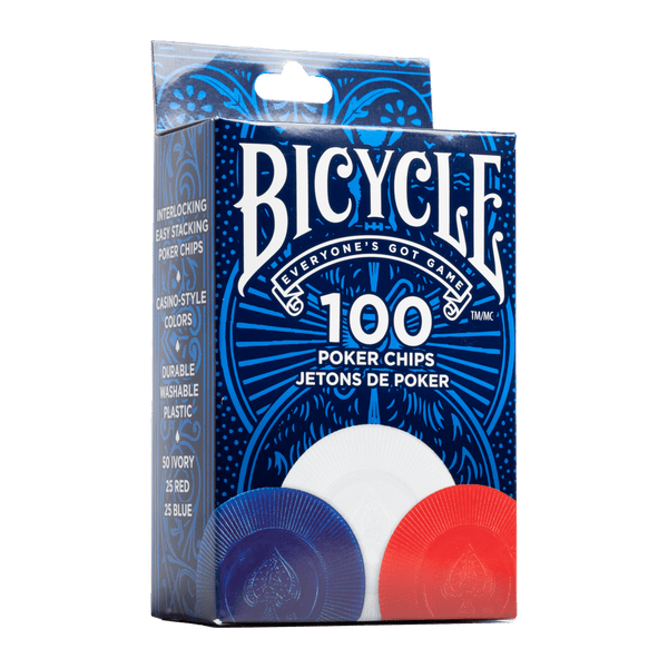 Bicycle - Plastic Poker Chips 2 Gram (100ct)