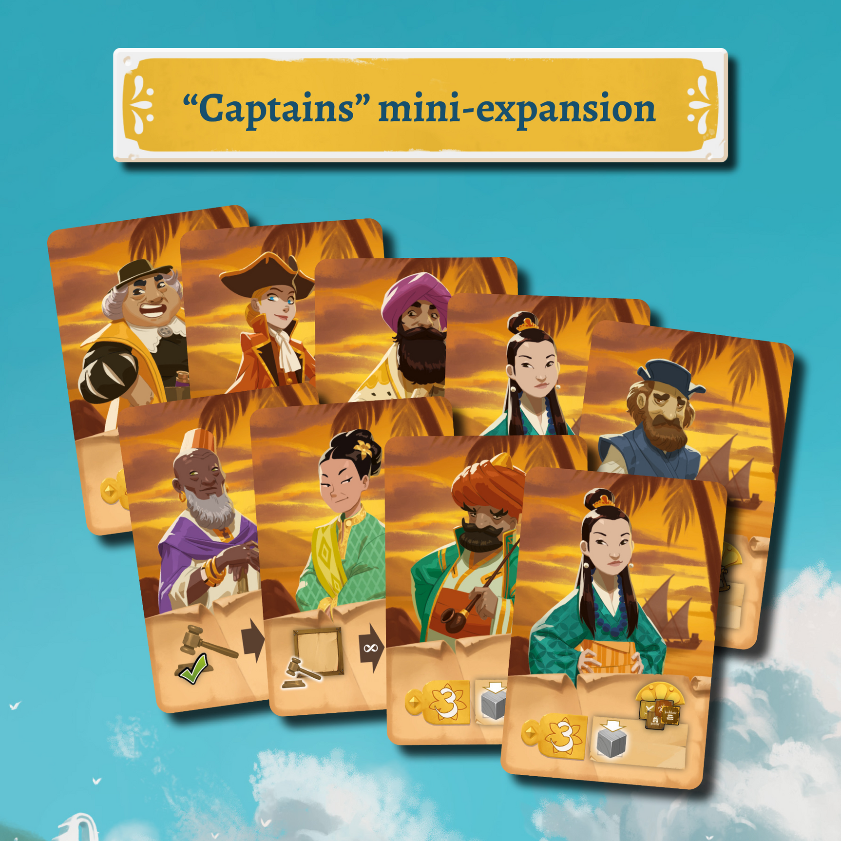 Goa "Captains" Mini-Expansion *PRE-ORDER*