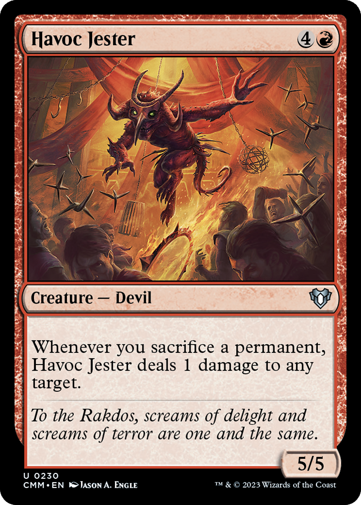 Havoc Jester (CMM-230) - Commander Masters [Uncommon]