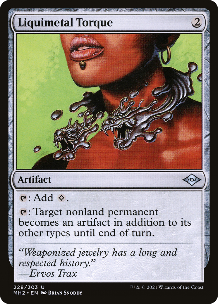 Liquimetal Torque (MH2-228) - Modern Horizons 2 Foil [Uncommon]
