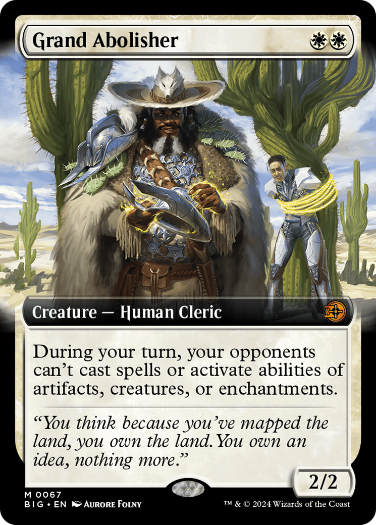Grand Abolisher (BIG-067) - The Big Score: (Extended Art) [Mythic]