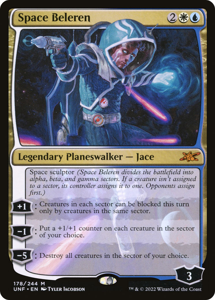 Space Beleren (UNF-178) - Unfinity Foil [Mythic]