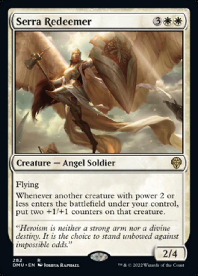 Serra Redeemer (DMU-282) - Dominaria United [Rare]