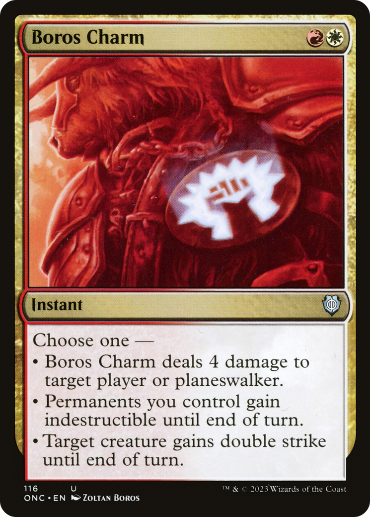 Boros Charm (ONC-116) - Phyrexia: All Will Be One Commander [Uncommon]