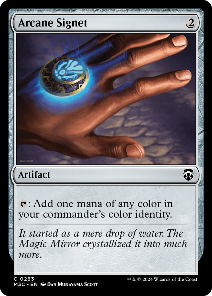 Arcane Signet (M3C-283) - Modern Horizons 3 Commander Foil [Common]