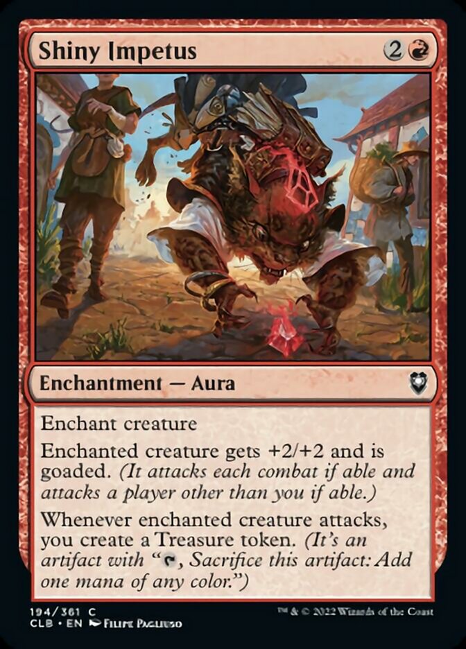 Shiny Impetus (CLB-194) - Commander Legends: Battle for Baldur's Gate [Common]