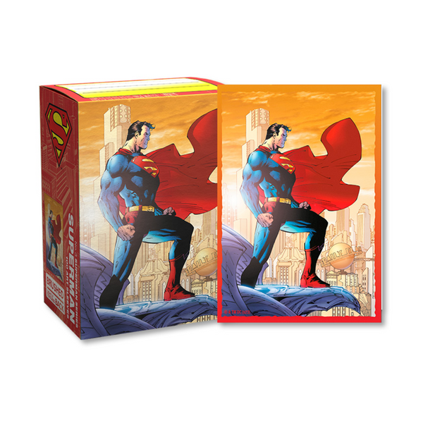 Dragon Shield - Limited Edition Brushed Art Sleeves: Superman 2 (100ct)