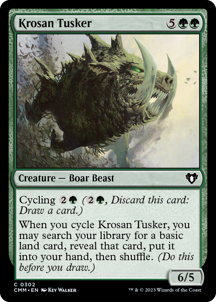 Krosan Tusker (CMM-302) - Commander Masters [Common]