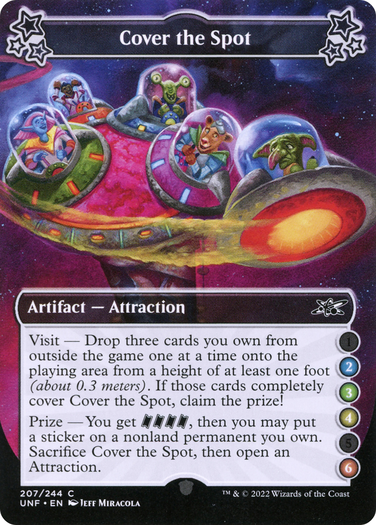 Cover the Spot (UNF-207A) - Unfinity Foil [Common]