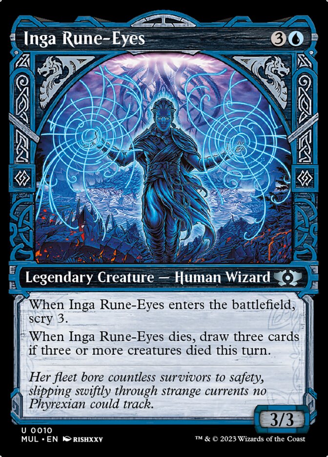 Inga Rune-Eyes (MUL-010) - Multiverse Legends: (Showcase) [Uncommon]