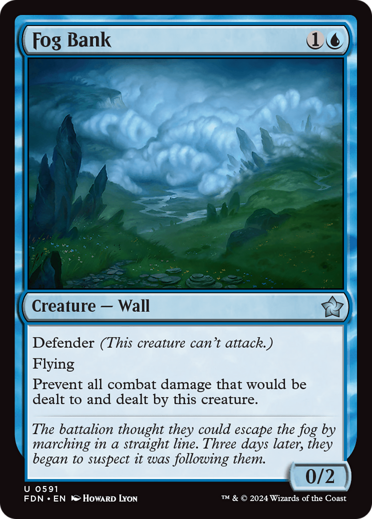 Fog Bank (FDN-591) - Foundations [Uncommon]