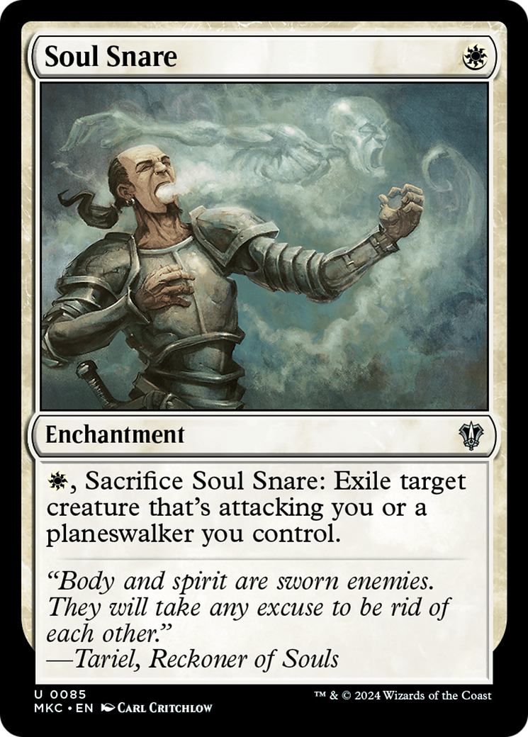 Soul Snare (MKC-085) - Murders at Karlov Manor Commander [Uncommon]