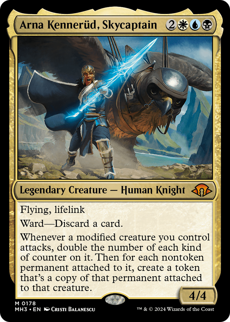 Arna Kennerüd, Skycaptain (MH3-178) - Modern Horizons 3 [Mythic]