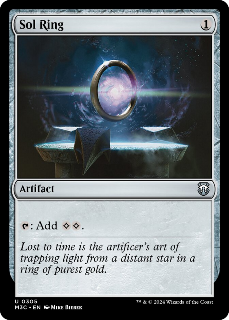 Sol Ring (M3C-305) - Modern Horizons 3 Commander Foil [Uncommon]