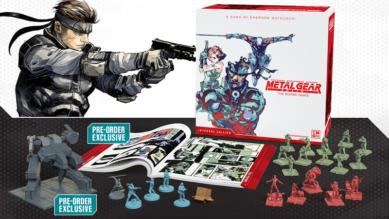 Metal Gear Solid: The Board Game (Integral Edition) *PRE-ORDER*
