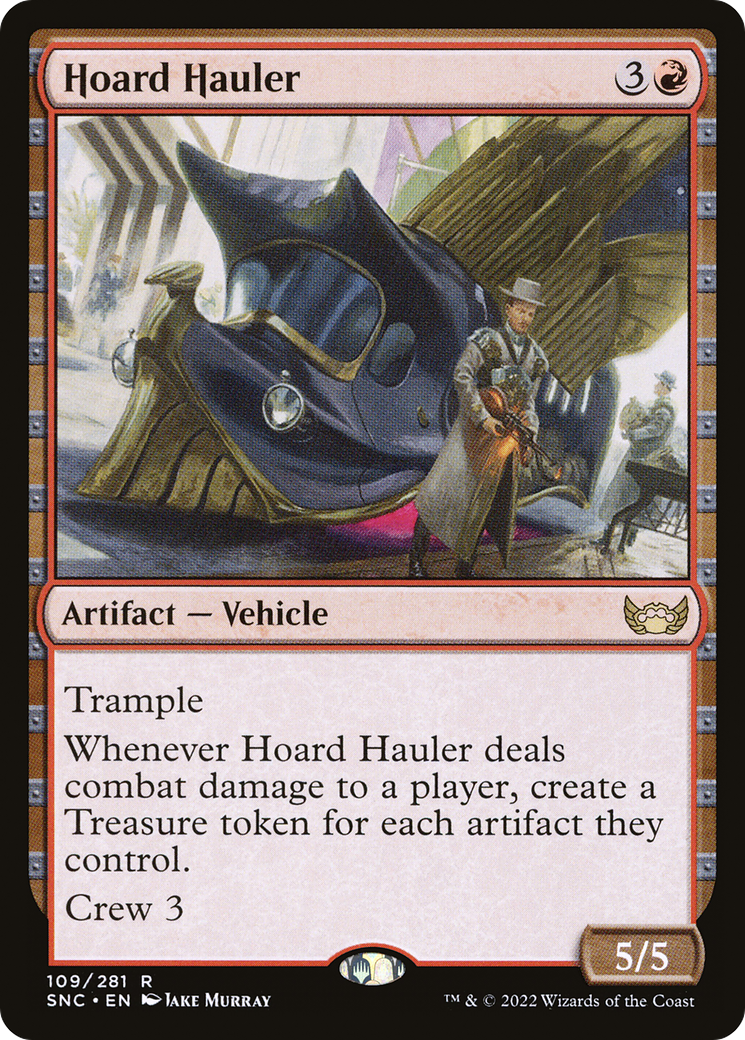 Hoard Hauler (SNC-109) - Streets of New Capenna Foil [Rare]