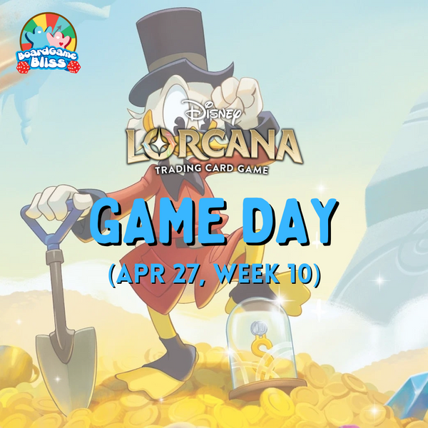 Disney Lorcana Into The Inklands Game Day: Week 10 (Apr 27)